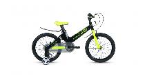 Велосипед детский Forward Cosmo 2.0 d-16 1x1 (2022) черный/зеленый